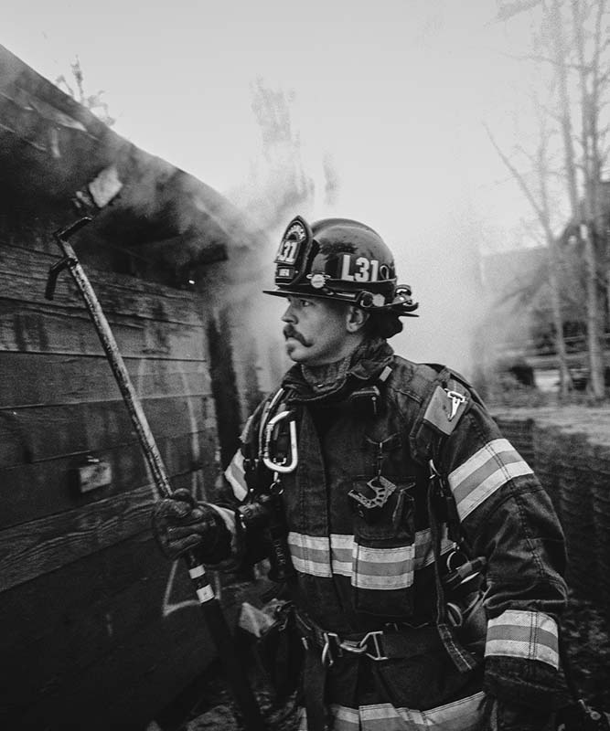 Firefighting through smoke