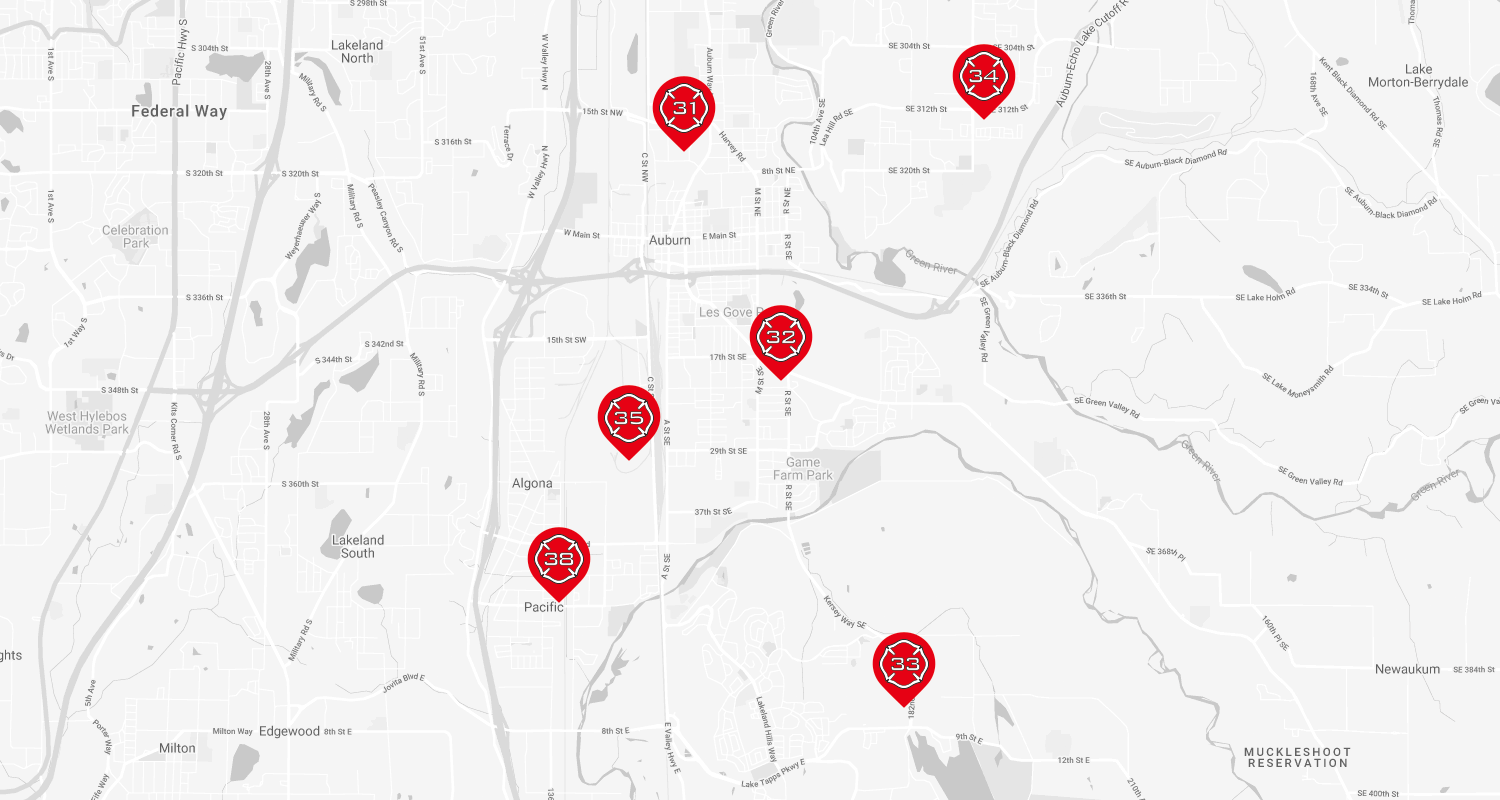 VRFA Coverage Map