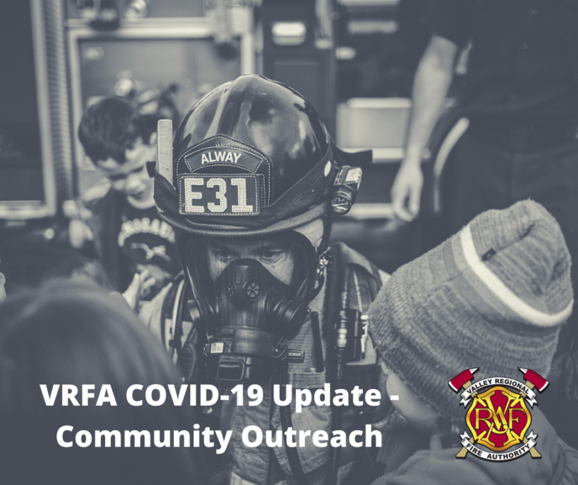 Vfa covid 19 update involving community outreach.
