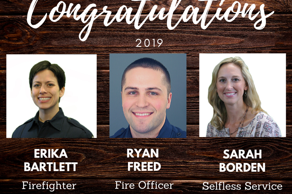 Congratulations to the Valley Regional Fire Authority firefighter of the year 2019 for their exceptional service and rescue efforts.