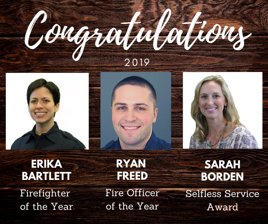 Congratulations to the Valley Regional Fire Authority firefighter of the year 2019 for their exceptional service and rescue efforts.