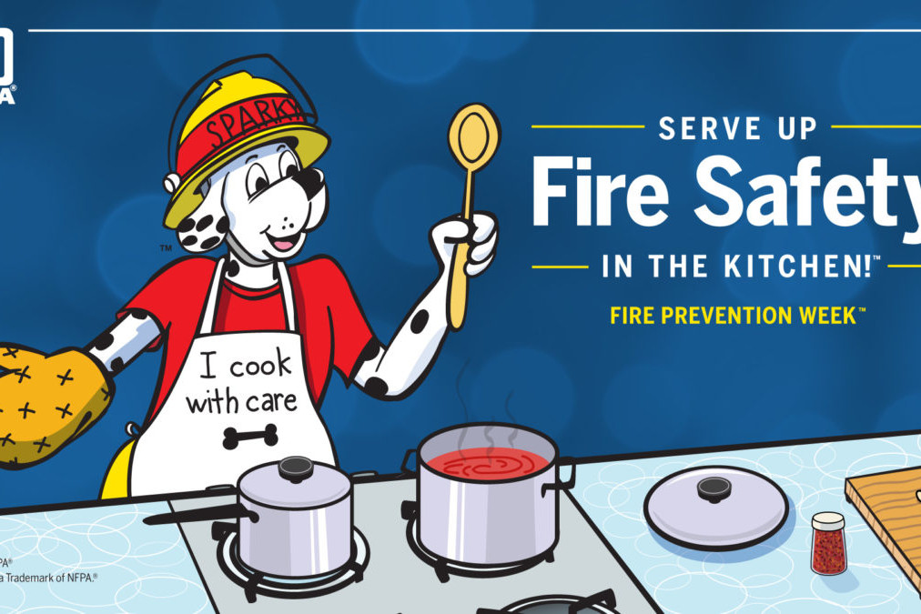 Rescue and serve up fire safety in the kitchen.