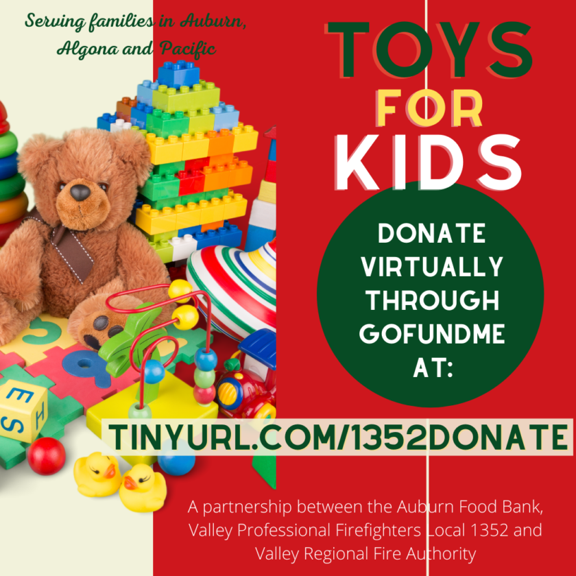 A flyer for firefighter rescue toys for kids.