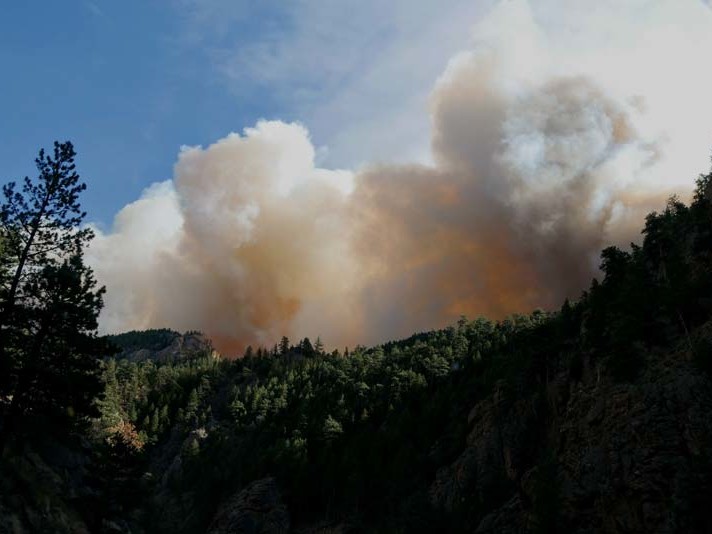 The Valley Regional Fire Authority swiftly responds to billowing smoke from a fire in the mountains.
