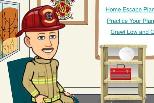 Valley Regional Fire Authority's home escape planning- screenshot thumbnail for fire department and rescue operations.