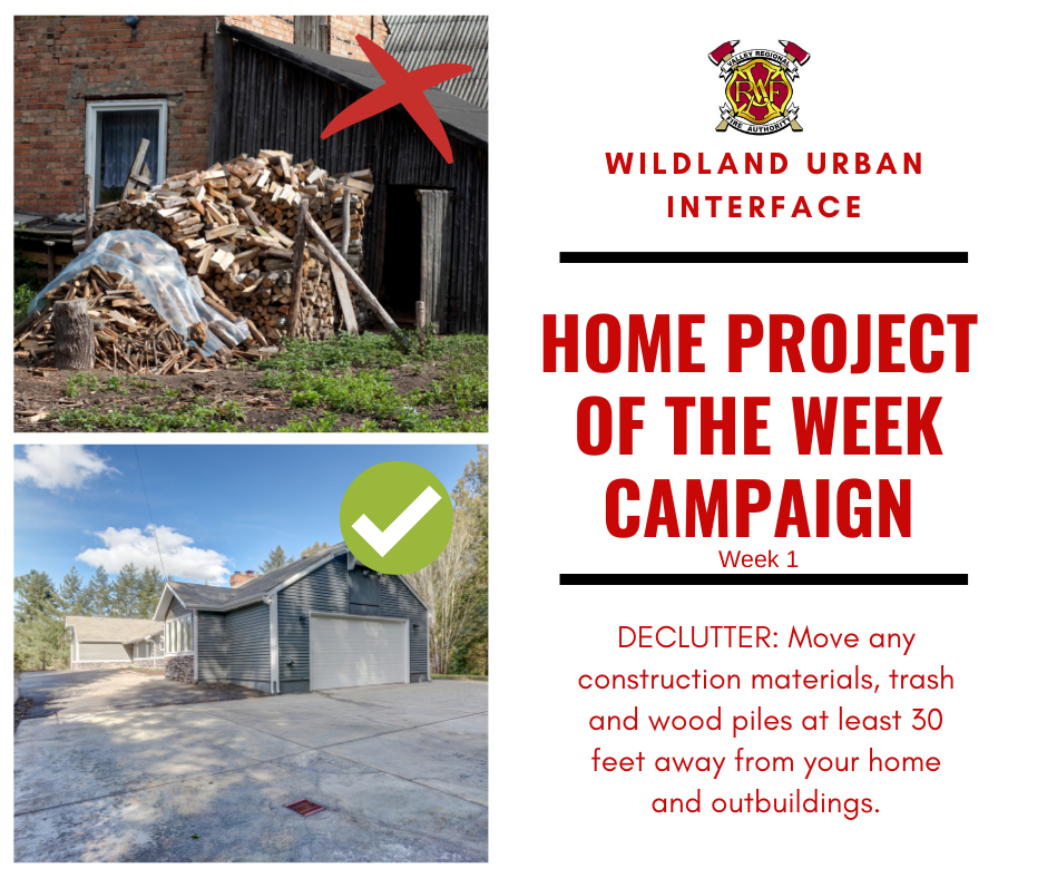 Valley Regional Fire Authority's Rescue Operation for Wildland Urban Interface Home Project of the Week Campaign.