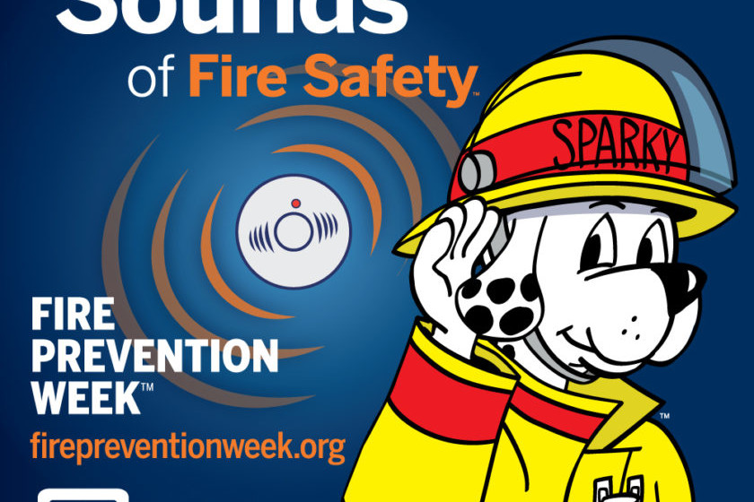 Learn the sounds of fire safety with the help of a firefighter.