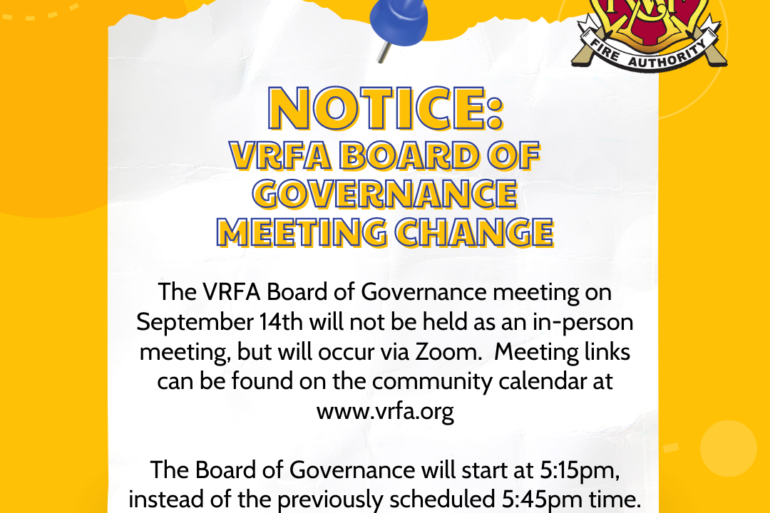 Notice of Venezuela Board of Governance Meeting Change: In light of unforeseen circumstances, there has been a change in the scheduled time and venue for the board meeting. Members are advised to take note of this