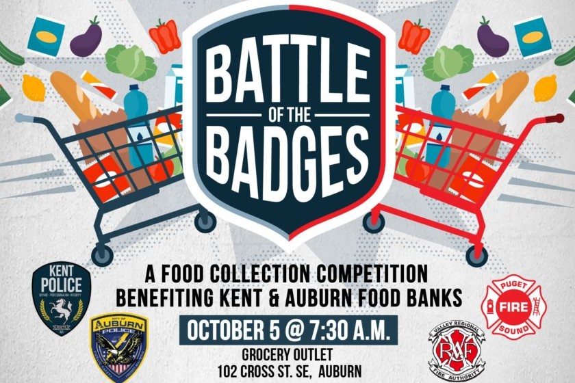 Valley Regional Fire Authority hosts Battle of the Badges, a food collection competition between local Fire Departments to serve the community.