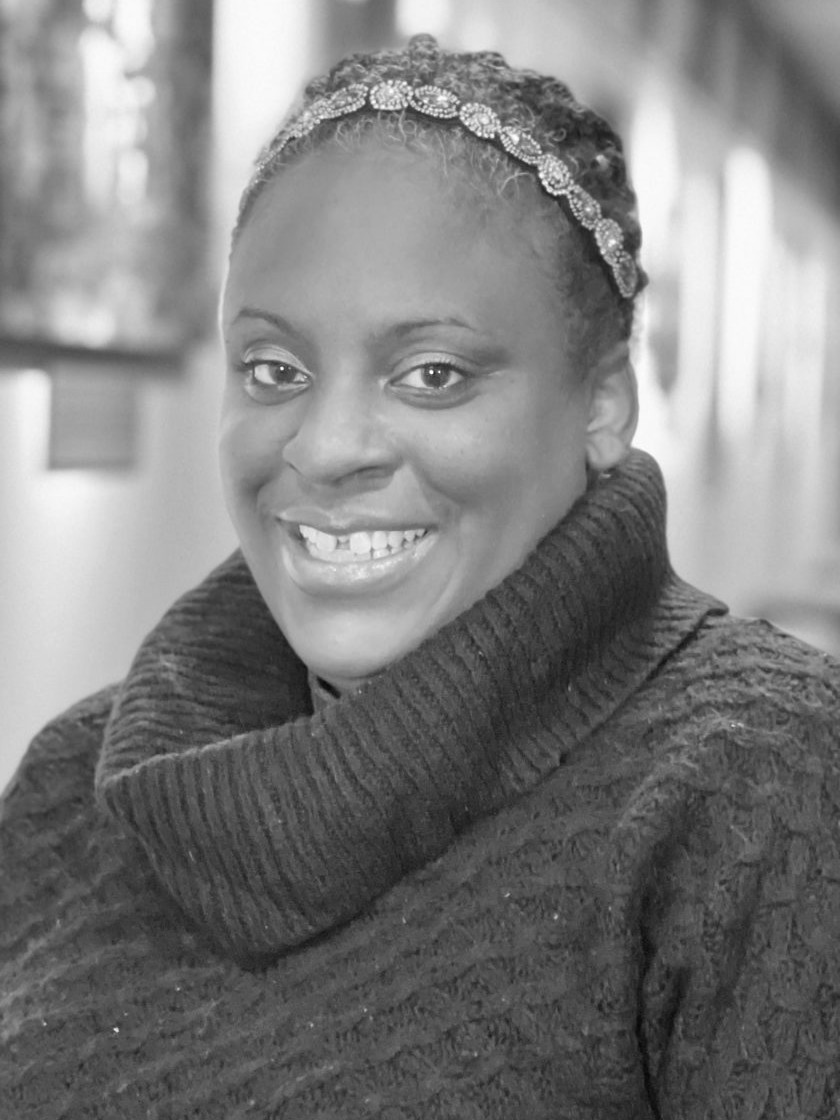 Robyn Mulenga black and white profile