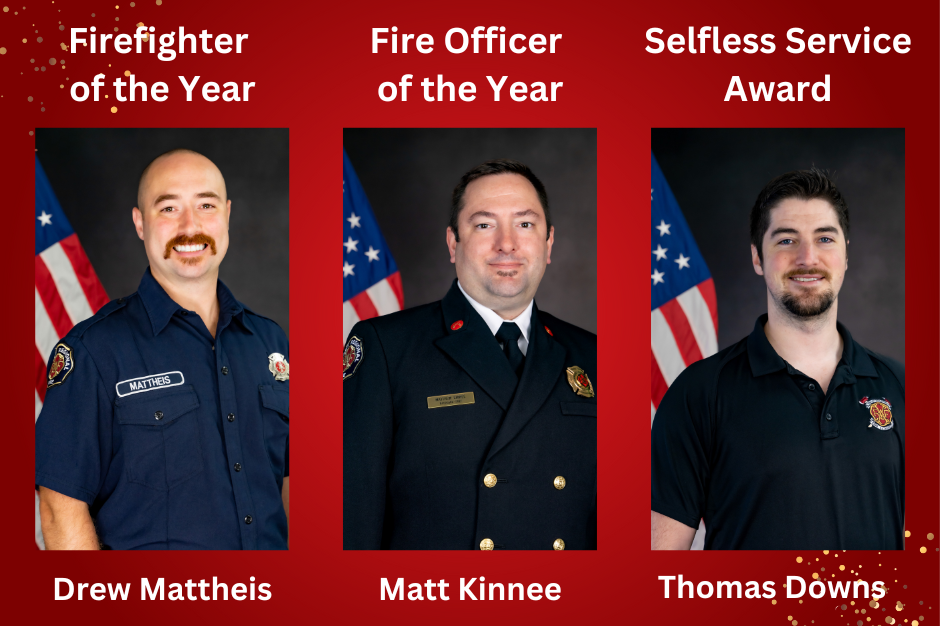 Valley Regional Fire Authority's Firefighter officer of the year 2019, recognized for their exceptional service and rescue skills.