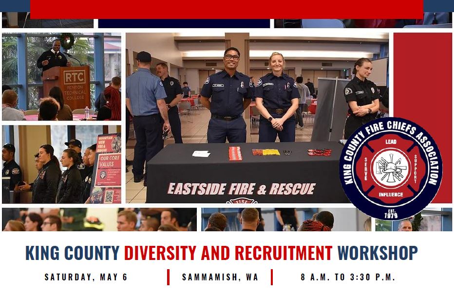         Description: King county diversity and recruitment workshop flyer for the Valley Regional Fire Authority.